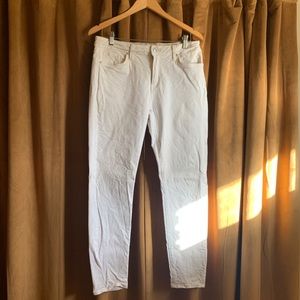 Just Black White Jeans